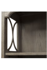 Liberty Furniture Simply Elegant Cottage Credenza and Hutch with Open Shelving