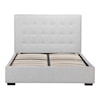Moe's Home Collection Belle Belle Storage Bed Queen Sand