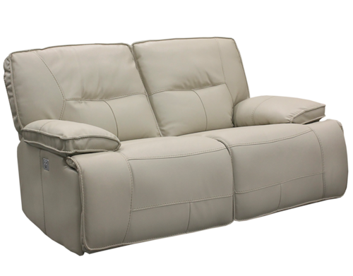 Casual Power Dual Reclining Loveseat with Power Headrests