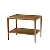 Theodore Alexander Nova Rectangular Side Table with Shelf