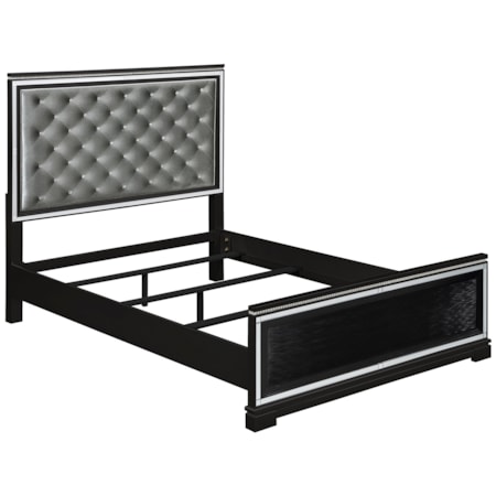 Cappola Wood Cal King Panel Bed