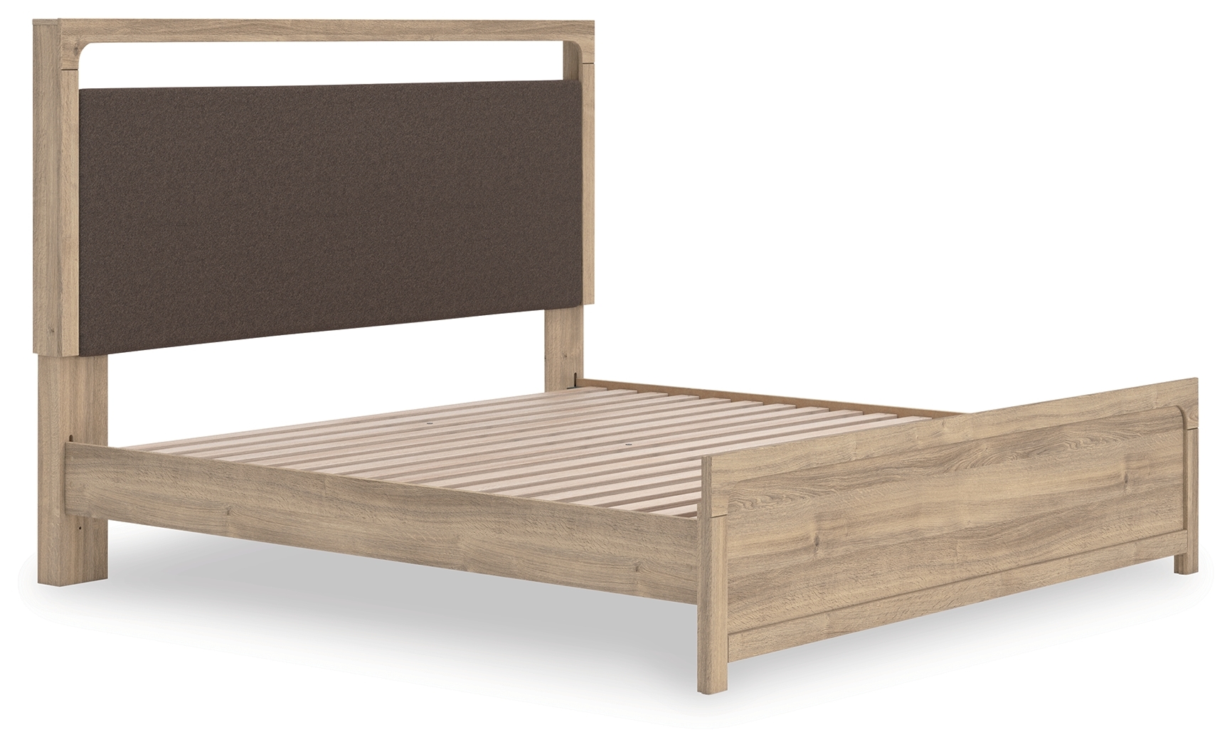 King Upholstered Platform Bed