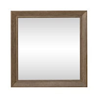 Rustic Square Dresser Mirror