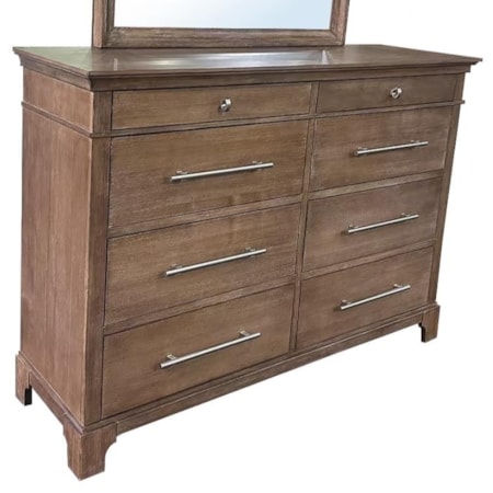 8-Drawer Dresser w/Outlets & USB Ports