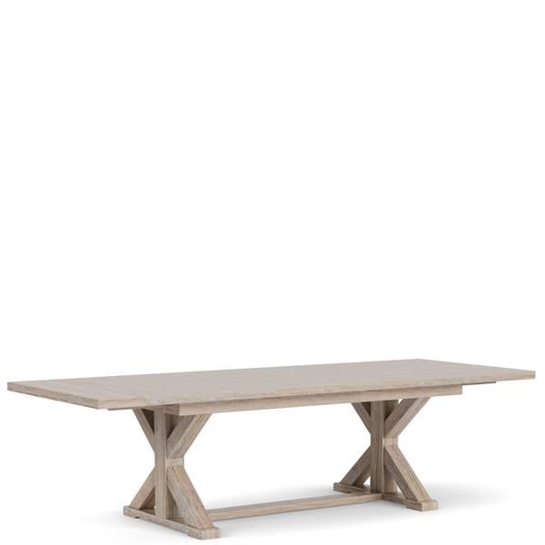 Riverside Furniture Rosalie Trestle Dining Table