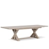 Riverside Furniture Rosalie Trestle Dining Table