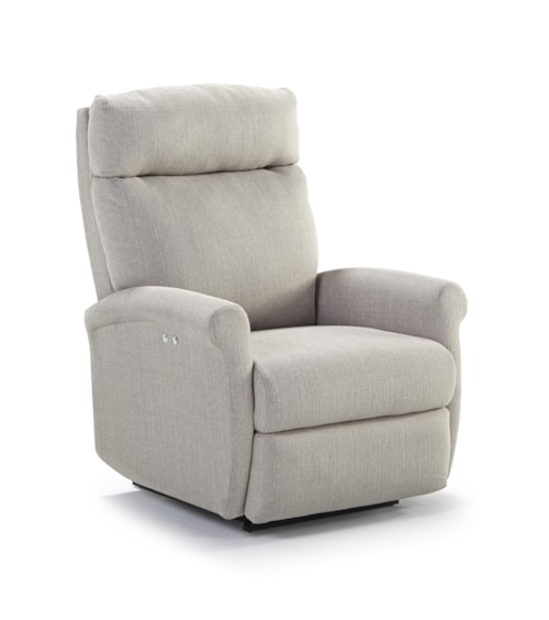 Space Saver Wall Recliner with Rolled Arms