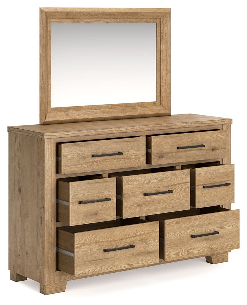 Dresser and Mirror