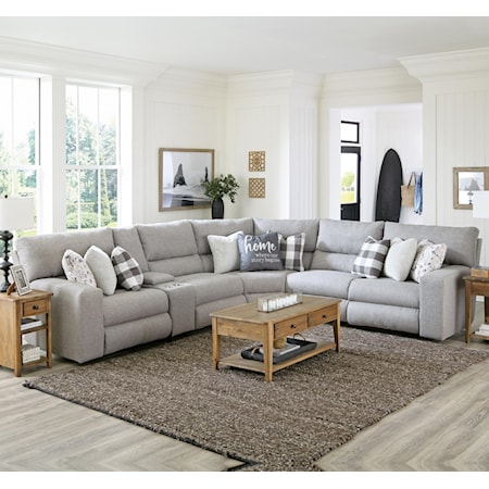 Power Reclining Sectional