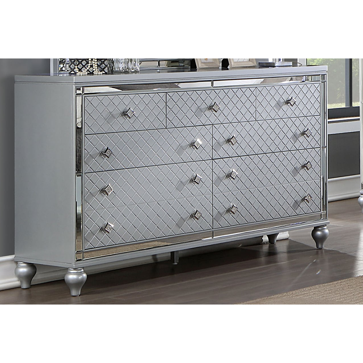 Furniture of America - FOA CALANDRIA 9-Drawer Dresser