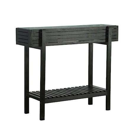 30" Herb Planter Black