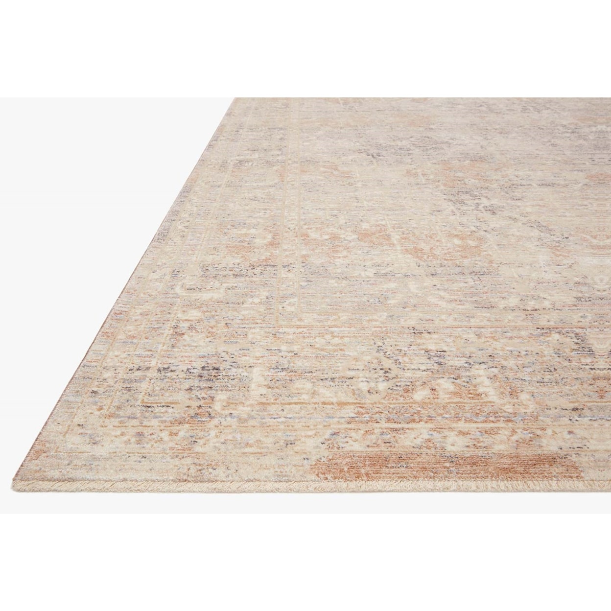 Loloi Rugs Faye 5'3" x 7'9" Beige / Blue Rug