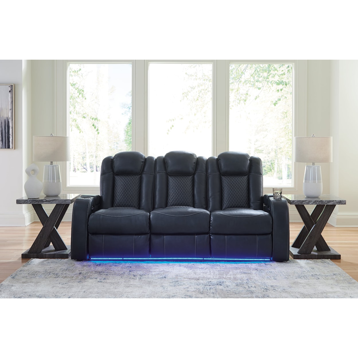 StyleLine Fyne-Dyme Power Reclining Sofa