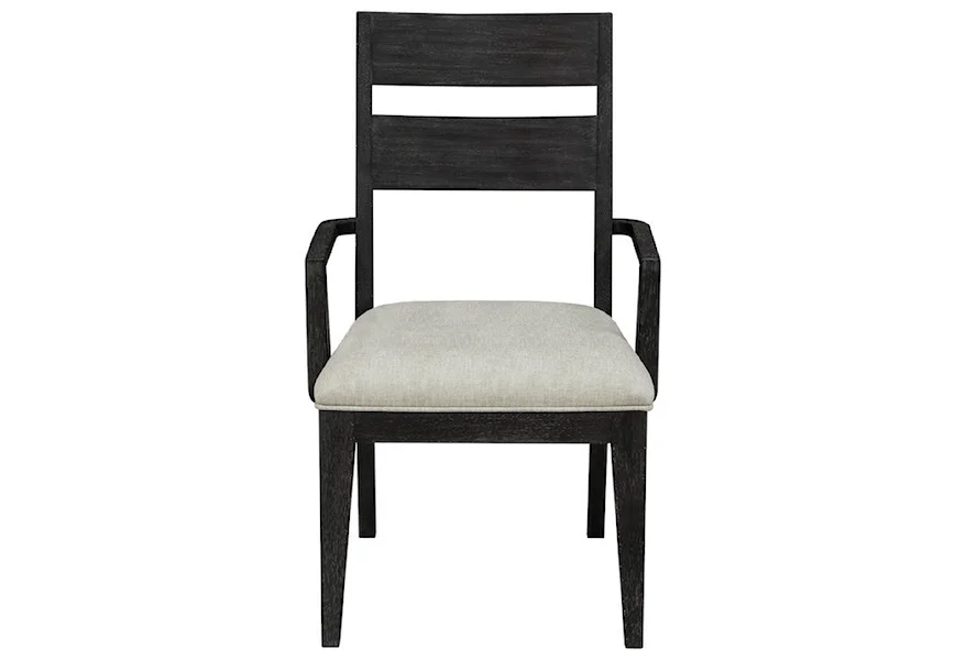 City Limits Dining Room Arm Chair by Trisha Yearwood Home Collection by Klaussner at Darvin Furniture