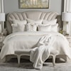 Michael Amini Michael Amini Bedding 9-Piece Queen Comforter Set