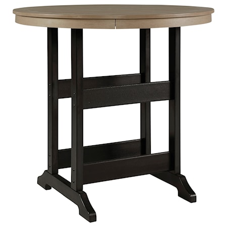 3-Piece Round Bar Table Set