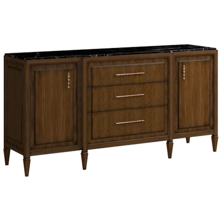 3-Drawer Credenza