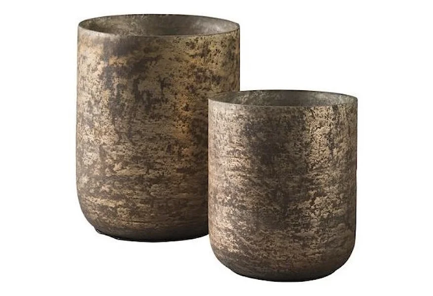 Accents Christelle 2-Piece Candle Holder Set by Ashley Furniture Signature Design at Del Sol Furniture