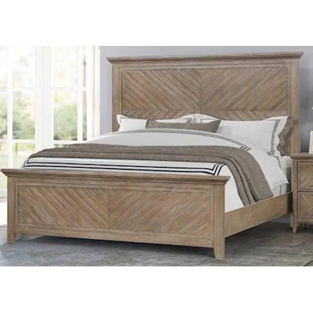 Queen Panel Bed