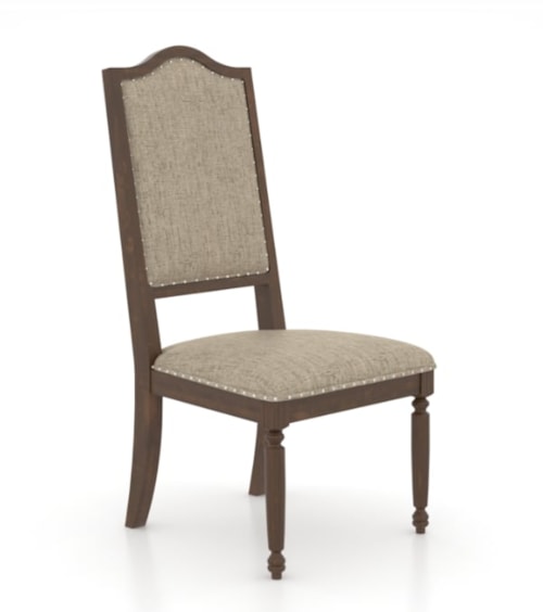 Traditional Customizable Upholstered Side Chair