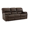 Signature Design by Ashley Leesworth Power Reclining Sofa