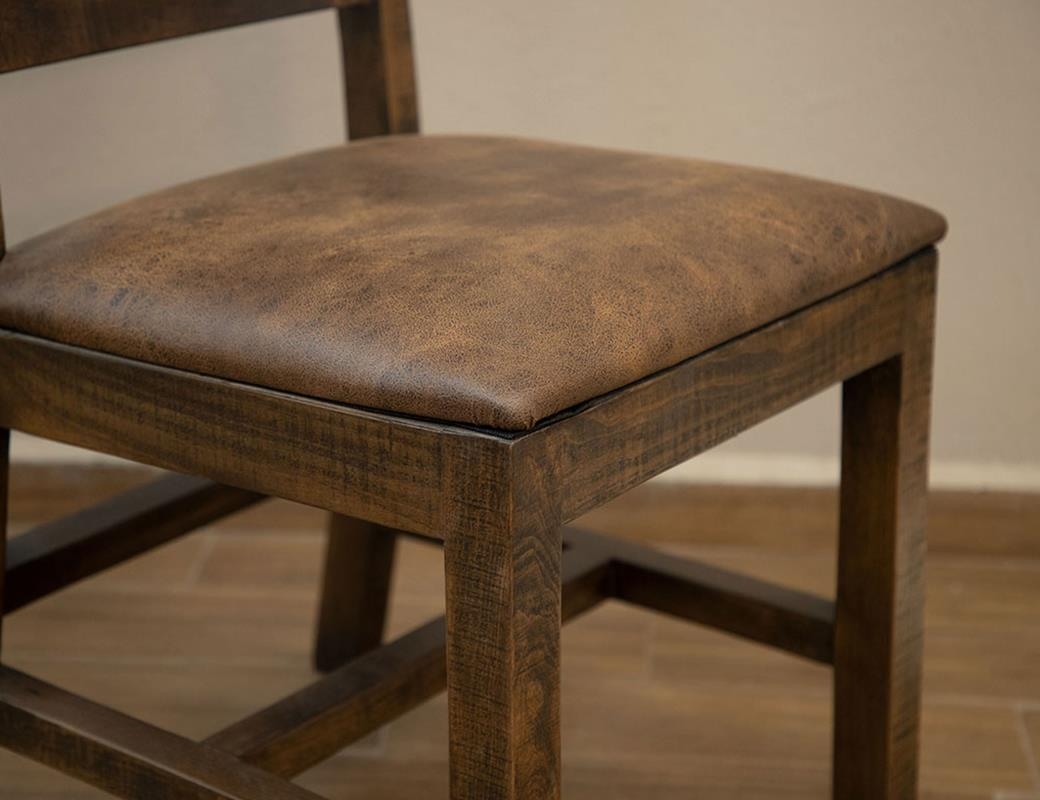 Chair with Bonded Leather Seat