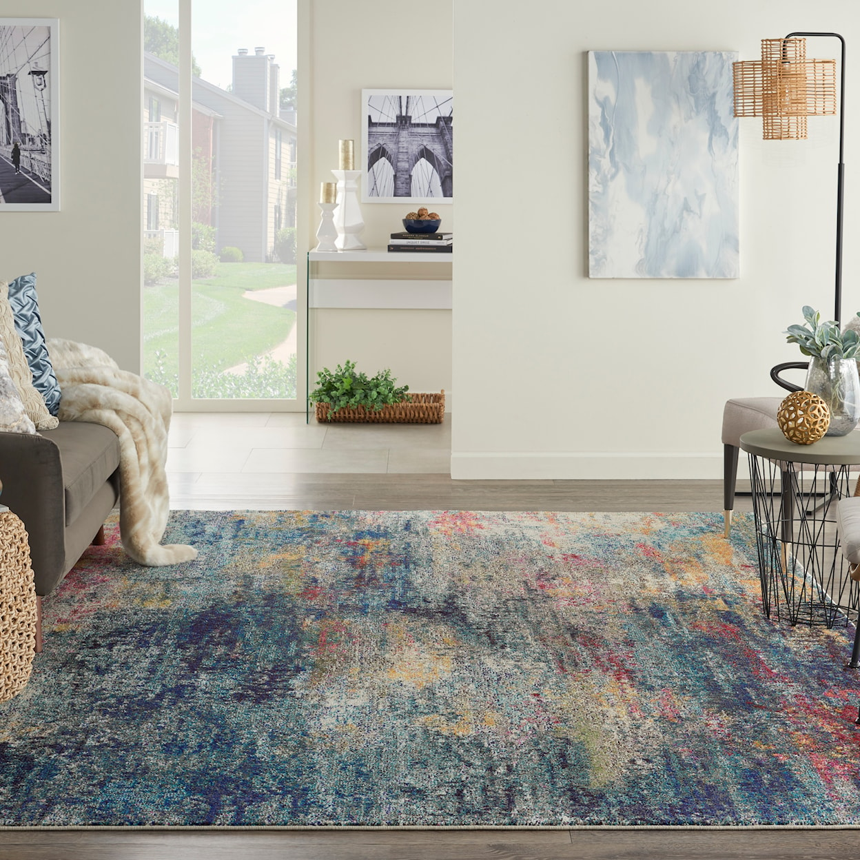 Nourison Celestial 7'10" x 10'6"  Rug