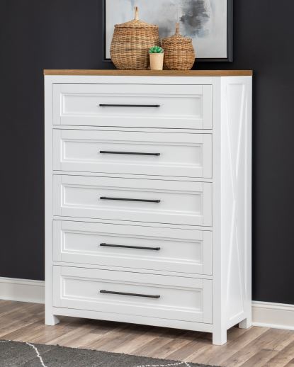 Legacy Classic Sansara 000028698547 Farmhouse 5Drawer Bedroom Chest