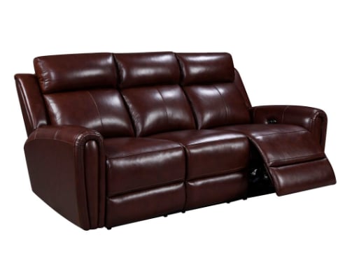 Leather Italia USA Jonathan Jonathan Power Reclining Sofa