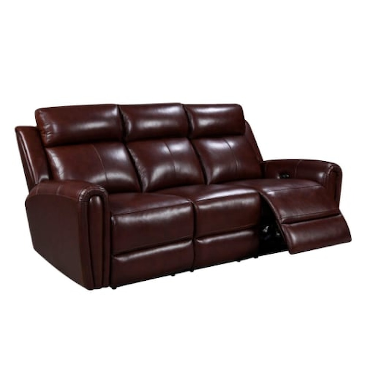 Leather Italia USA Royce Jonathan Power Reclining Sofa