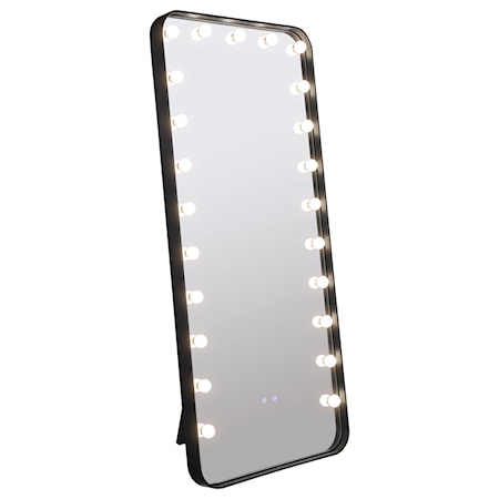 32 x 71 Inch LED Standing Mirror w/ Speakers