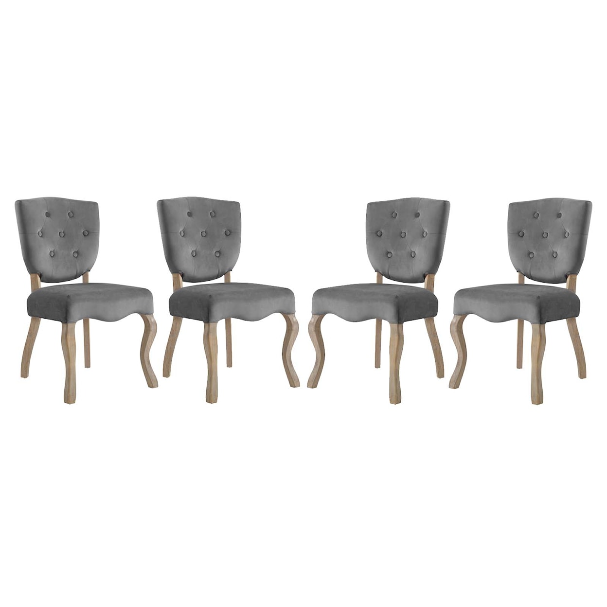 Modway Array Set of 4 Dining Side Chairs