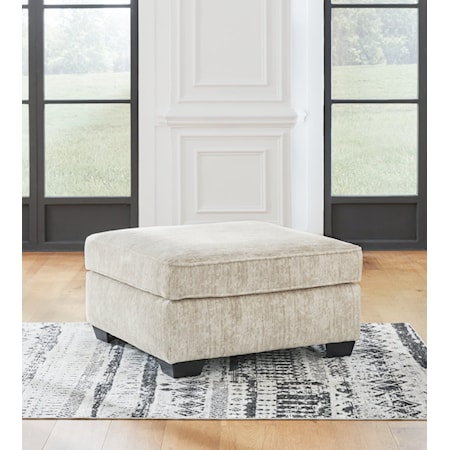 Oversized Accent Ottoman