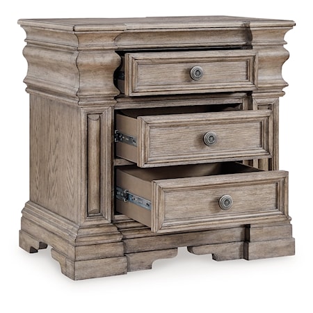 3-Drawer Nightstand