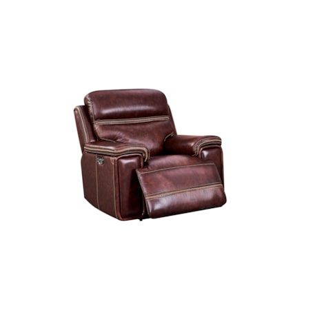 Leather Power Recliner