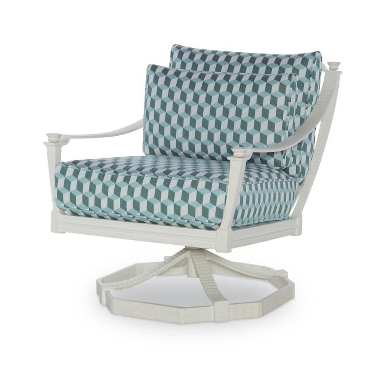 Century Andalusia Outdoor Swivel Rocker Chair