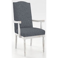 Customizable Upholstered Arm Chair