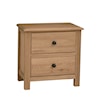 Vaughan Bassett Custom Express 1 2-Drawer Nightstand