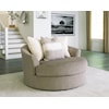 StyleLine Creswell Oversized Swivel Accent Chair
