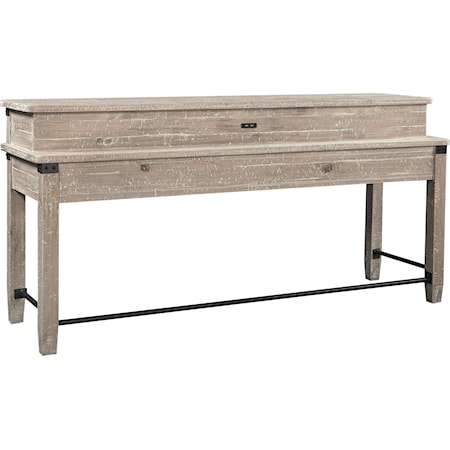 Counter-Height Console Table