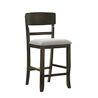 Oakly Transitional Upholstered Counter Height Dining Chair