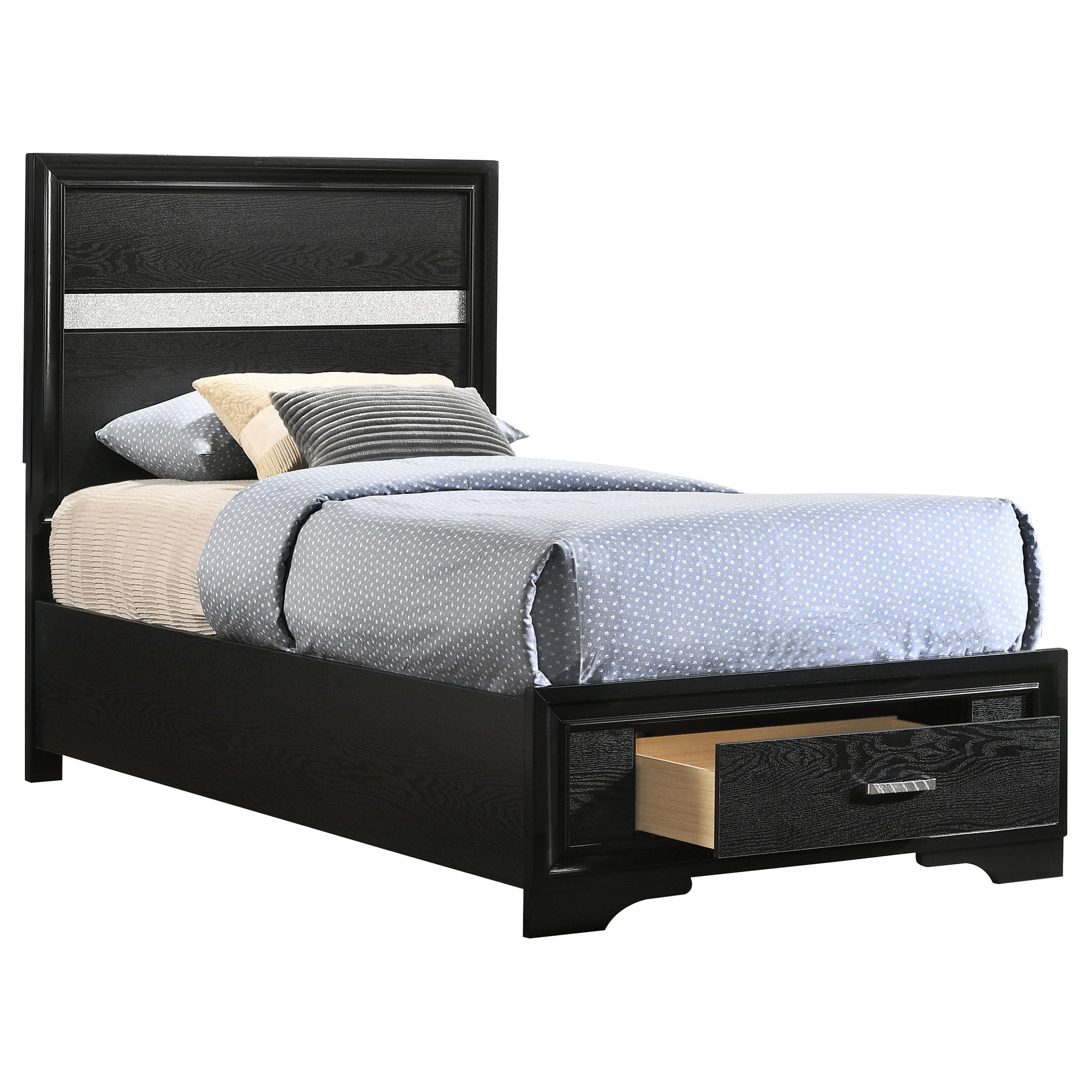 51-inch Storage Panel Bed