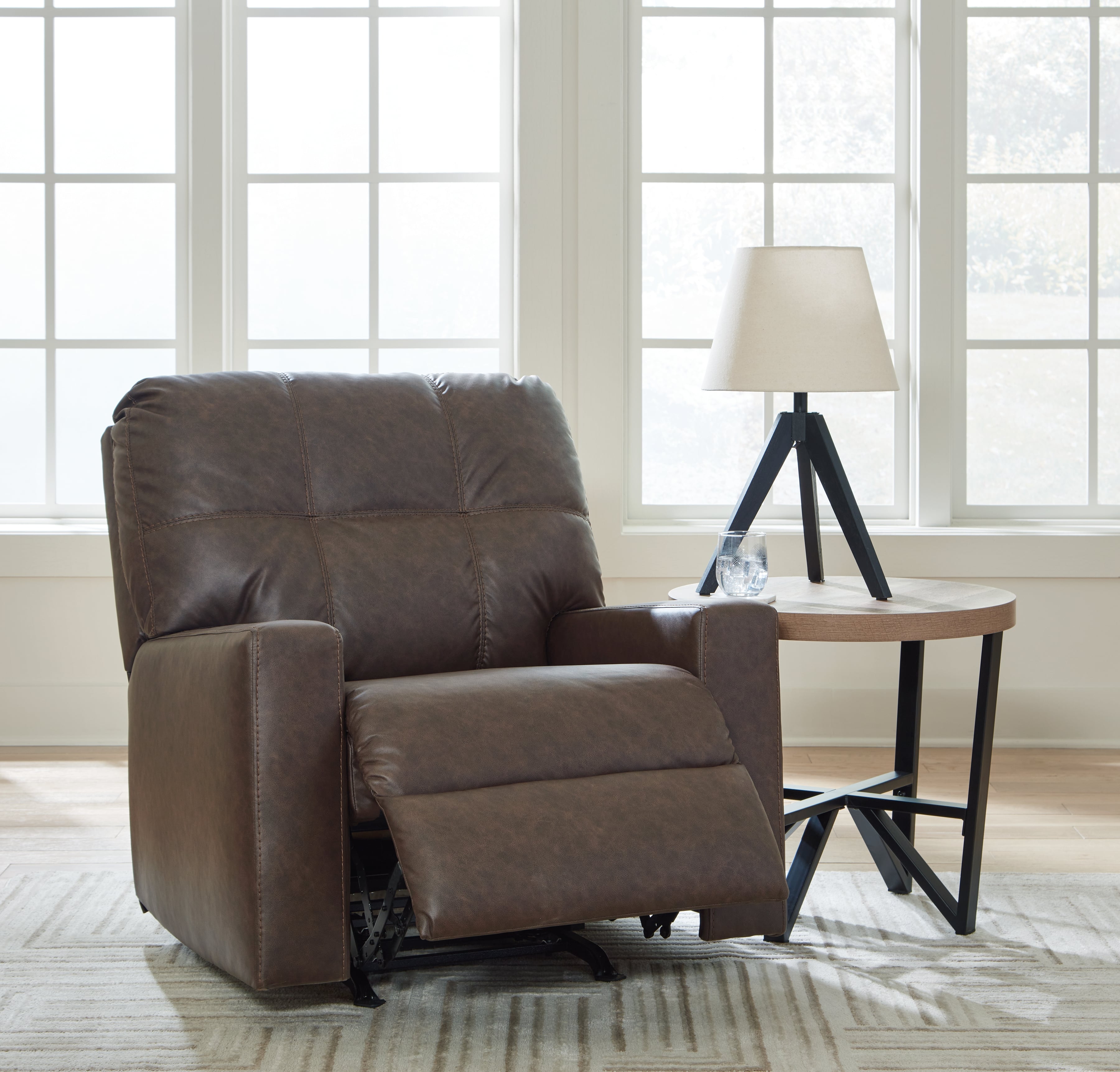 Benchcraft by Ashley Barlin Mills 1700325 Contemporary Faux Leather ...