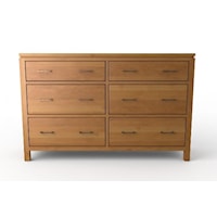 6-Drawer Dresser with 2 Blanket Drawers