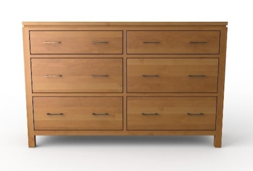 6-Drawer Dresser with 2 Blanket Drawers