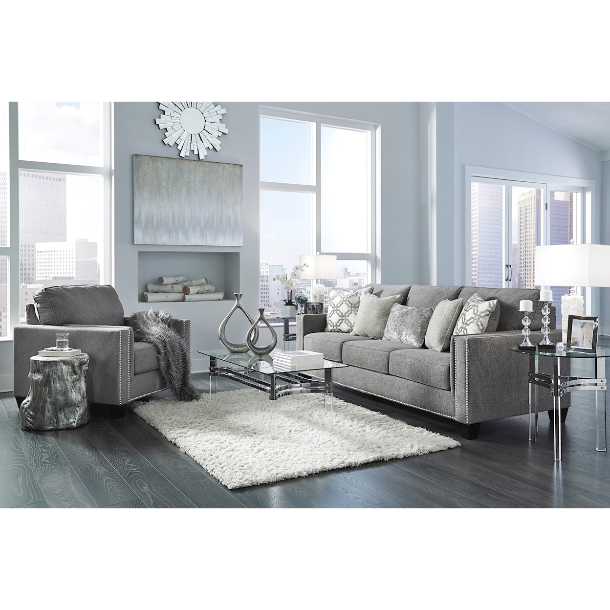 Ashley Furniture Signature Design Barrali 2-Piece Living Room Set