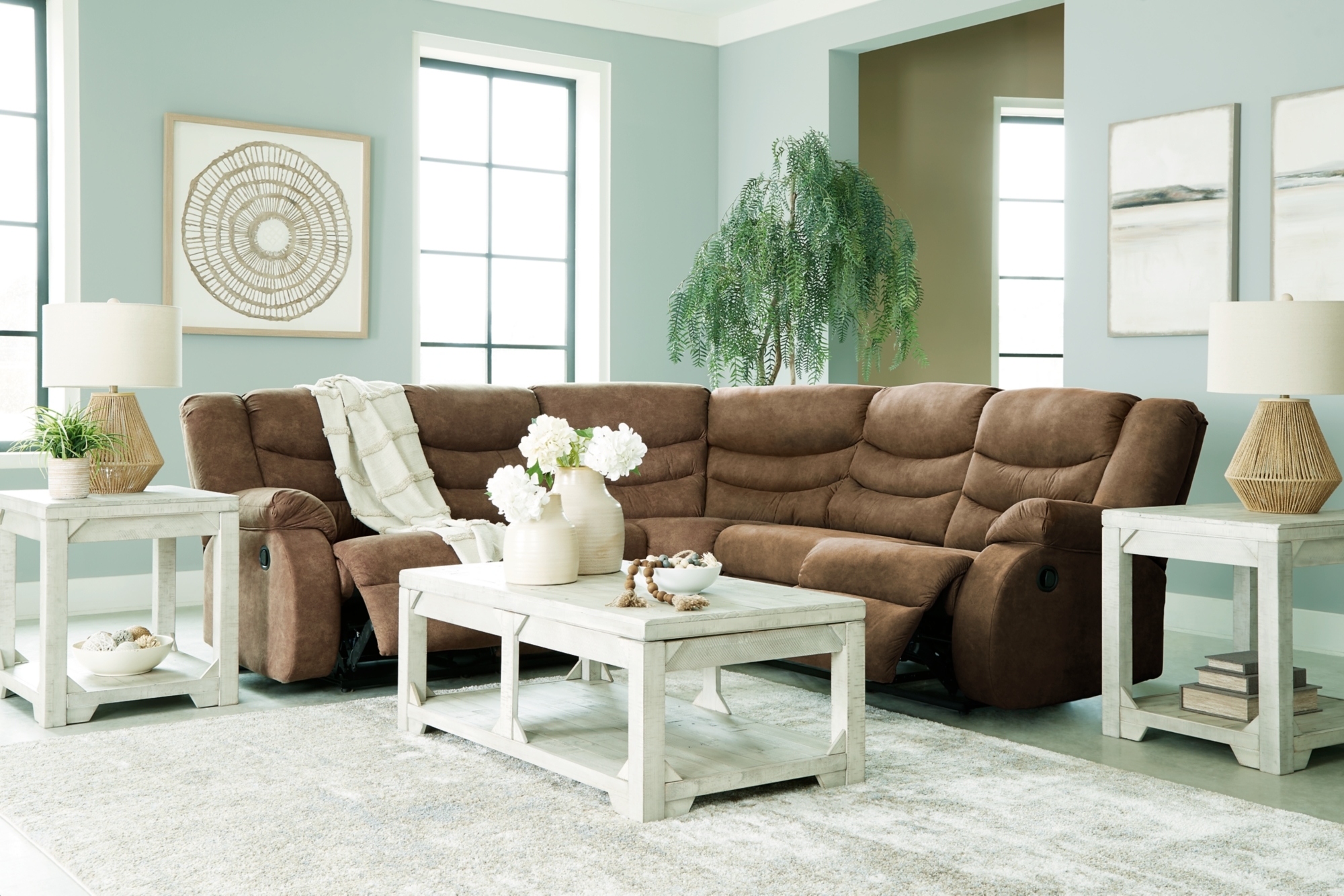Signature Design by Ashley Partymate Reclining Sectional