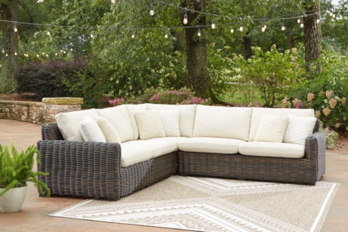 3-piece Outdoor Sectional