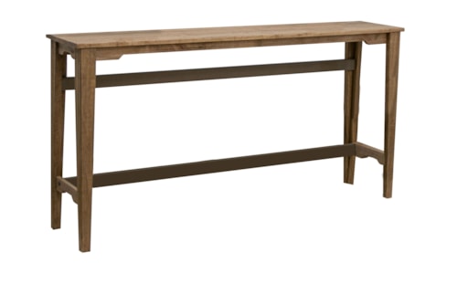 Transitional Counter Height Sofa Table