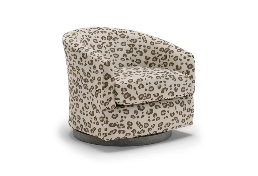 Ennely Swivel Chair by Best Home Furnishings at Best Home Furnishings